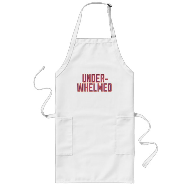 Underwhelmed Long Apron (Front)