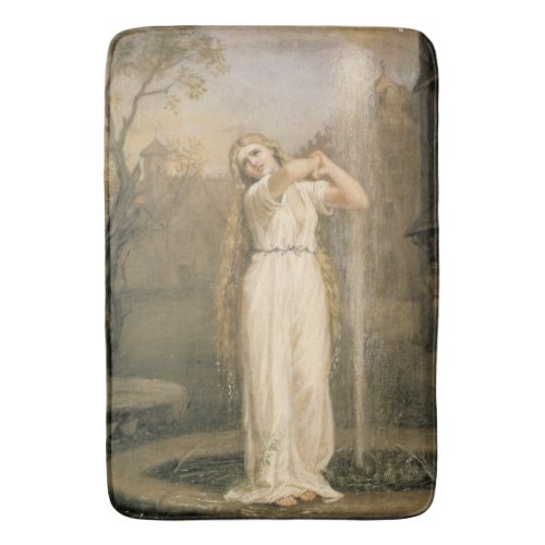 Undine by John William Waterhouse Bath Mat