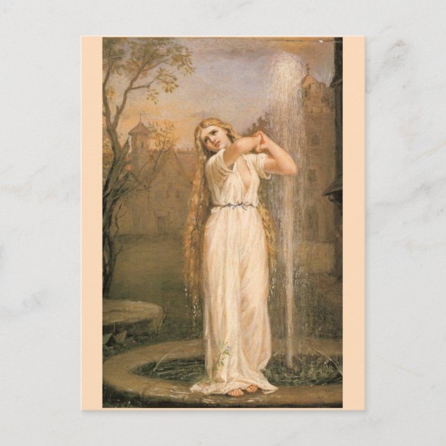 Undine by John William Waterhouse Postcard (Front)