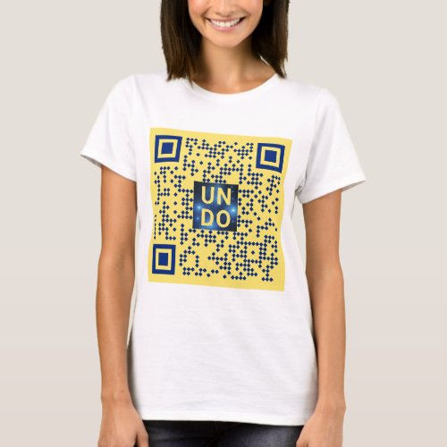 UNDO 105 references to the word UNDO in ACIM T_Shirt