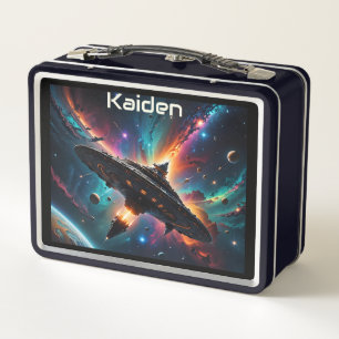 Undocking Kid's Metal Lunchbox