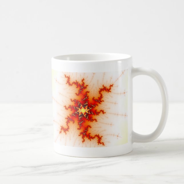 Undone Fractal Coffee Mug (Right)