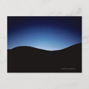 Undulating Line of Horizon Postcard