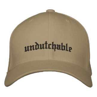 undutchable embroidered baseball hat