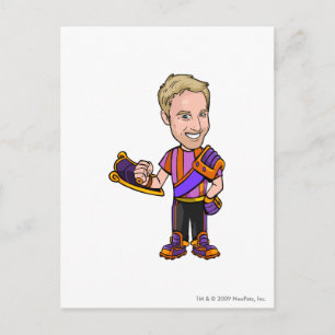 Undutchable Kreludor Staff Player Postcard