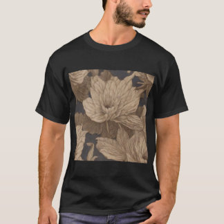 Undying indigo flowers beside the path to immortal T-Shirt