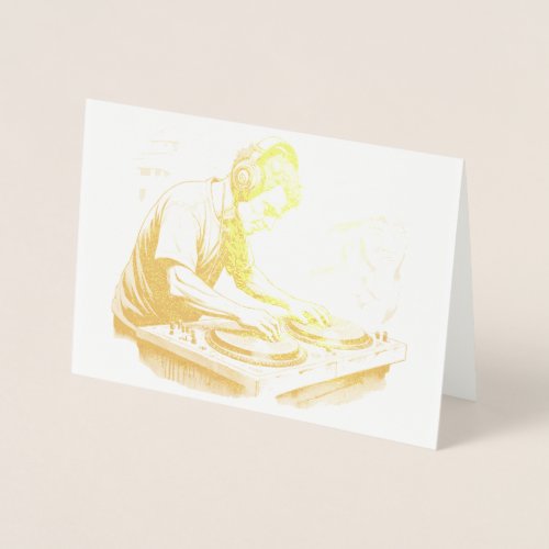Unearth the Groove DJ Stone Carver T_Shirts Foil Card