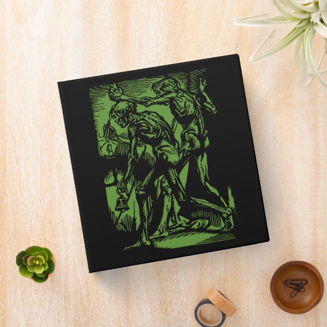 Unearthed Horrors of Dead Miners for Halloween 3 Ring Binder (In Situ)