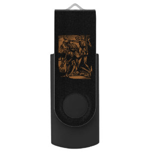 Unearthed Horrors of Dead Miners for Halloween Flash Drive