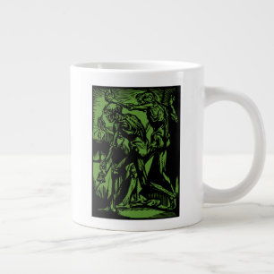 Unearthed Horrors of Dead Miners for Halloween Giant Coffee Mug