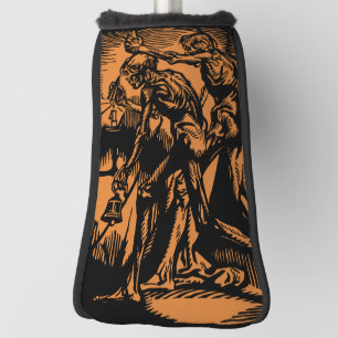 Unearthed Horrors of Dead Miners for Halloween Golf Head Cover