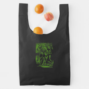 Unearthed Horrors of Dead Miners for Halloween Reusable Bag