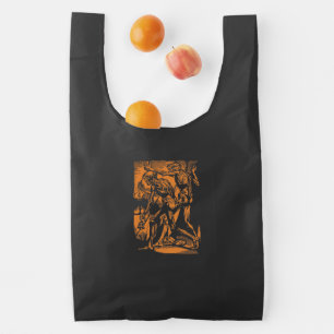Unearthed Horrors of Dead Miners for Halloween Reusable Bag