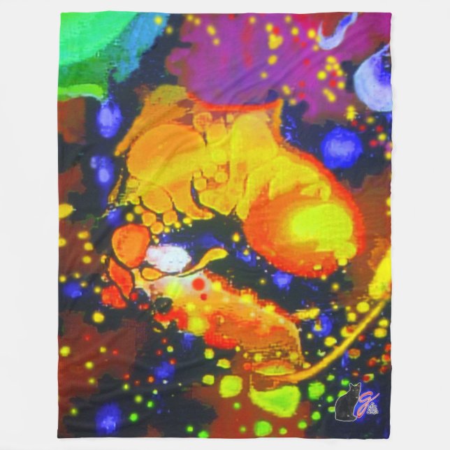 Unearthly Delight Fleece Blanket (Front)