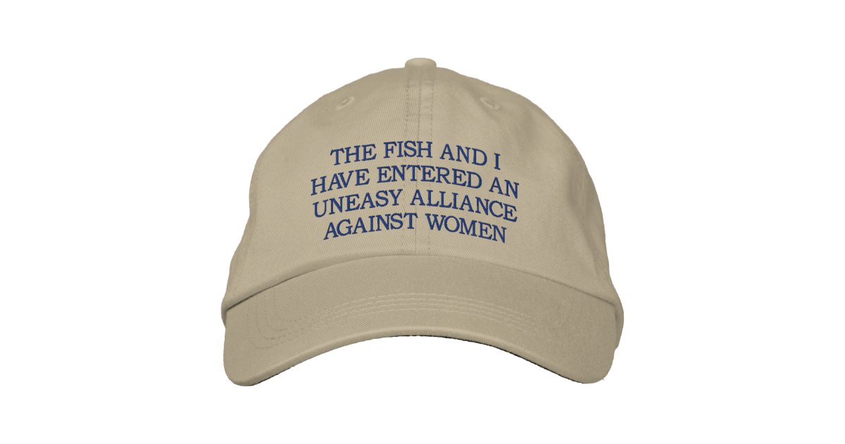 Uneasy Alliance Against Women Fish/Baseball Hat
