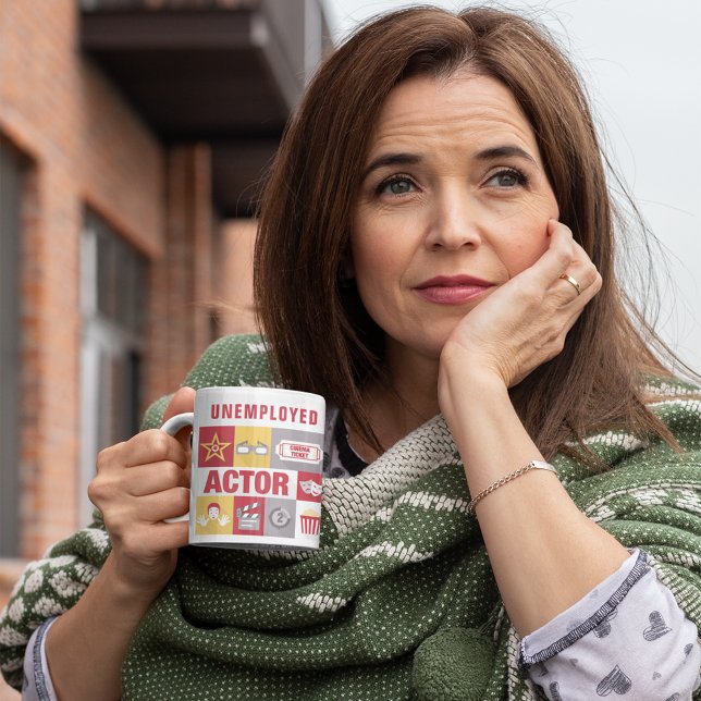 Unemployed Actor Iconic Designed Coffee Mug (Creator Uploaded)