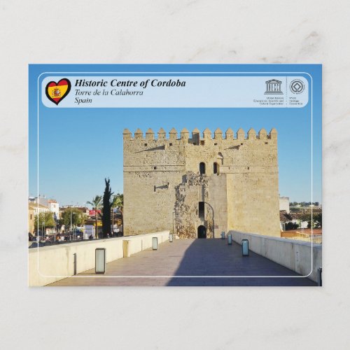 UNESCO _ Calahorra Tower  Torre de la Calahorra Postcard