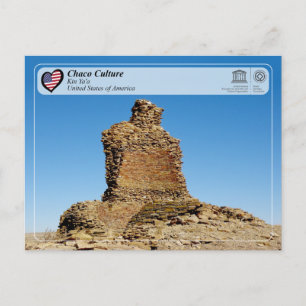 UNESCO - Chaco Culture - Kin Ya'a Postcard
