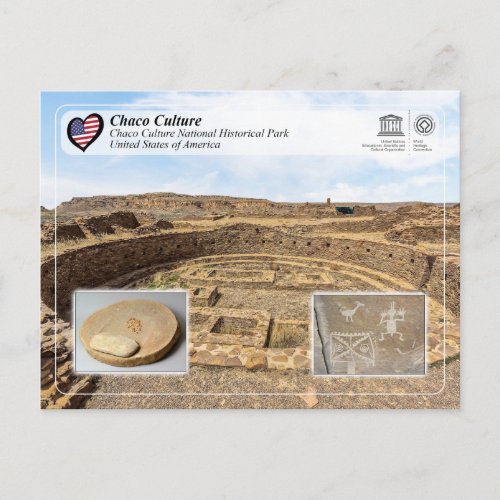 UNESCO _ Chaco Culture National Historical Park Po Postcard