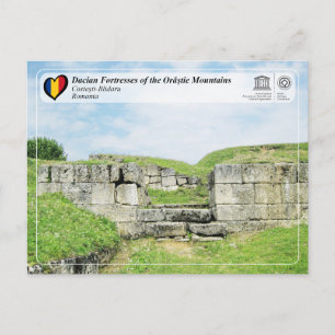 UNESCO - Dacian Fortresses - Costesti -Blidaru Postcard
