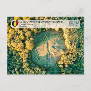 UNESCO - Dacian Fortresses - Costesti -Blidaru Postcard