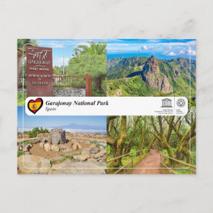 UNESCO Garajonay National Park Postcard