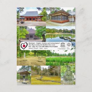UNESCO - Hiraizumi, Buddhist Pure Land - Mōtsū-ji Postcard