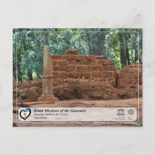 UNESCO - Jesuit Missions of the Guaranis Postcard