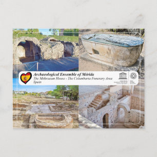 UNESCO - Mithraeum House/Columbaria Funerary Area Postcard