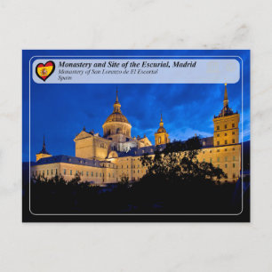 UNESCO - Monastery of San Lorenzo de El Escorial Postcard