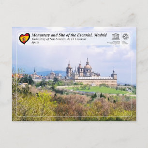 UNESCO - Monastery of San Lorenzo de El Escorial Postcard
