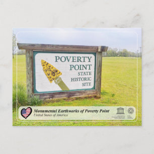 UNESCO - Monumental Earthworks of Poverty Point Postcard
