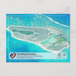 UNESCO Papahānaumokuākea - Pearl and Hermes Atoll Postcard