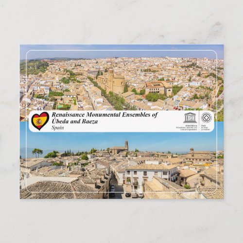 UNESCO - Renaissance Ensembles of Úbeda and Baeza Postcard