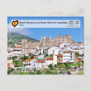 UNESCO - Royal Monastery of St María de Guadalupe Postcard