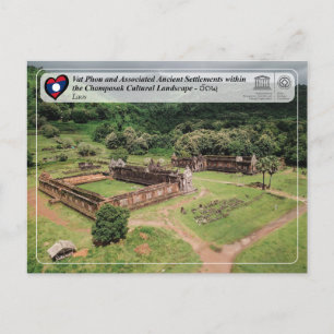 UNESCO - Vat Phou and Champasak Cultural Landscap Postcard