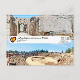 UNESCO WHS - Amphitheatre of Mérida Postcard