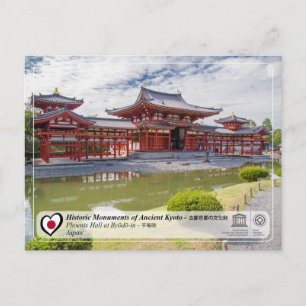 UNESCO WHS - Ancient Kyoto - Byodo-in - 平等院 Postcard