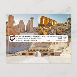 UNESCO WHS - Ancient Thebes with its Necropolis Postcard