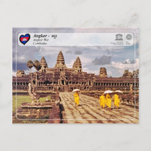 UNESCO WHS - Angkor - Angkor Wat Postcard