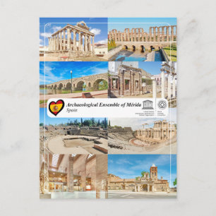 UNESCO WHS - Archaeological Ensemble of Mérida Postcard