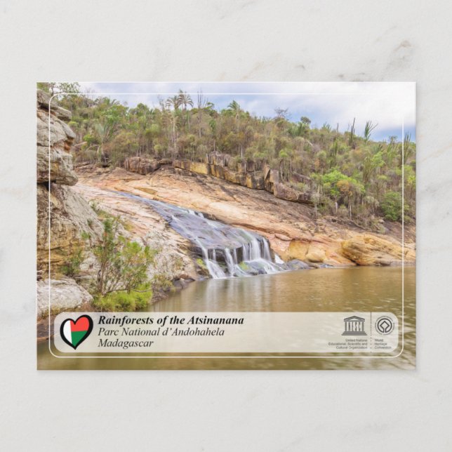 UNESCO WHS - Atsinanana - Andohahela National Park Postcard (Front)