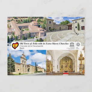 UNESCO WHS - Ávila - Convento de la Encarnación Postcard