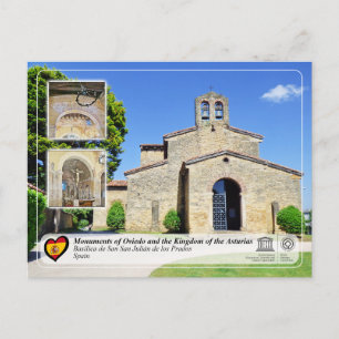 UNESCO WHS - Basílica de San Julián de los Prados Postcard