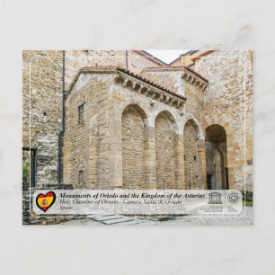 UNESCO WHS - Cámara Santa de Oviedo Postcard
