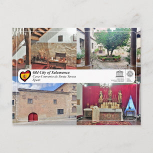 UNESCO WHS - Casa-Convento de Santa Teresa Postcard