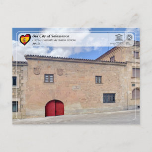 UNESCO WHS - Casa-Convento de Santa Teresa Postcard