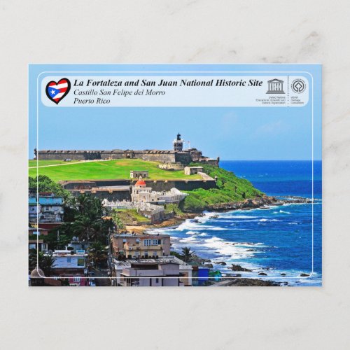 UNESCO WHS _ Castillo San Felipe del Morro Postcard