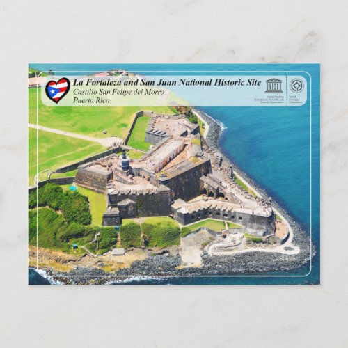 UNESCO WHS _ Castillo San Felipe del Morro Postcard