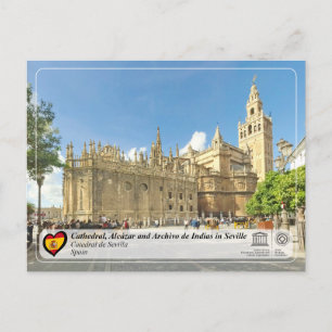 UNESCO WHS - Catedral de Sevilla Postcard